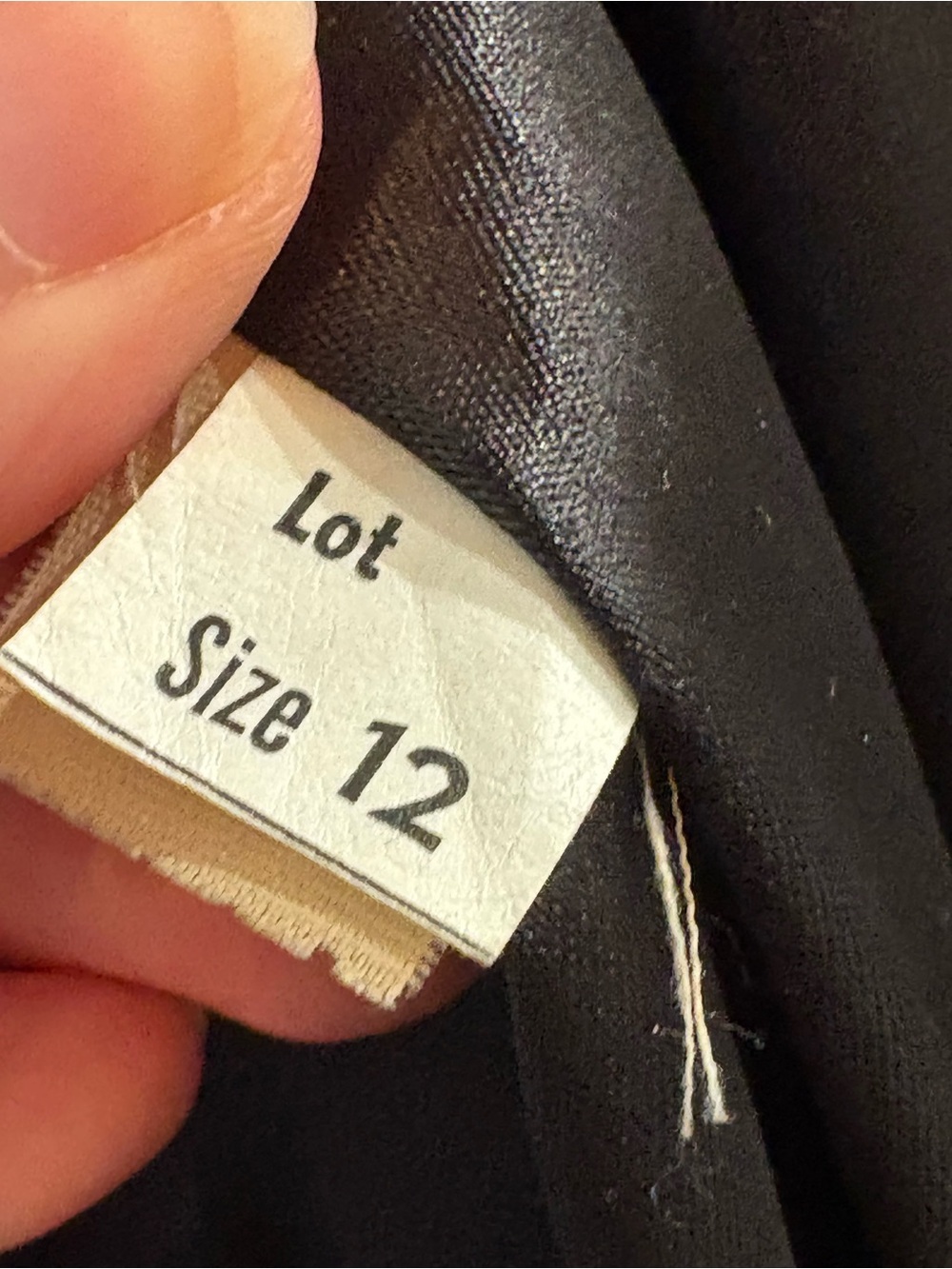 Vintage Borgazia Black Faux Fur Coat Size 12 - Picture 5 of 6